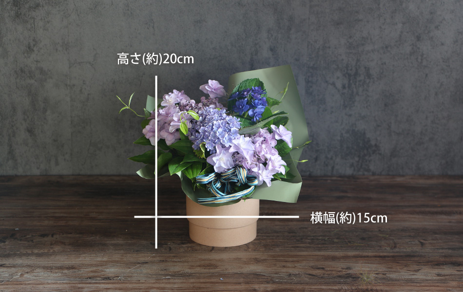 言葉にできない『ありがとう』を、鮮やかな夏色の花に込めて
