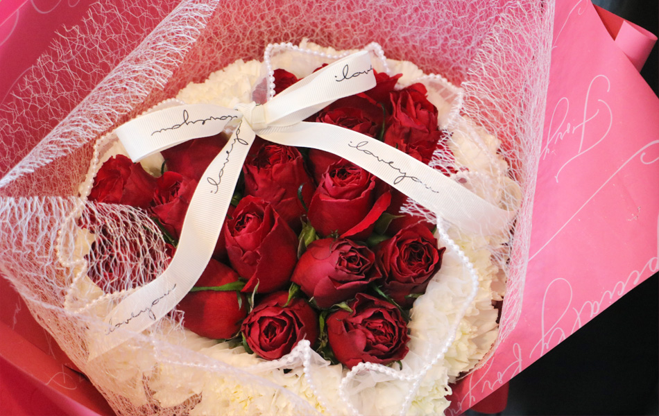 花束 プロポーズ グリッターローズ