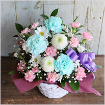 そら色 お悔み花