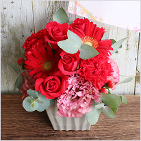 アレンジ 花屋におまかせ