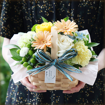 スタンディングブーケふりる